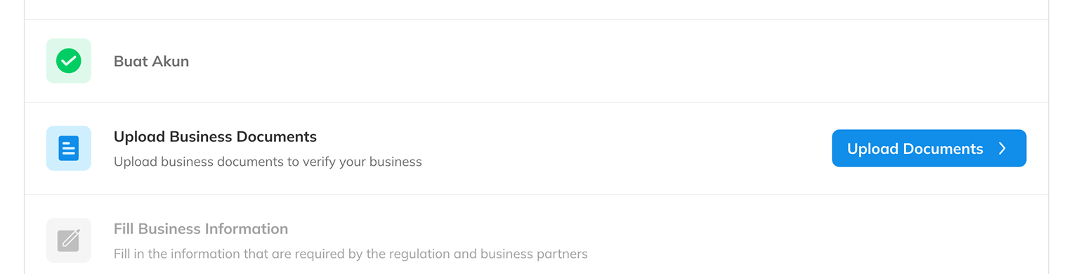 Create a DANA Enterpise Account