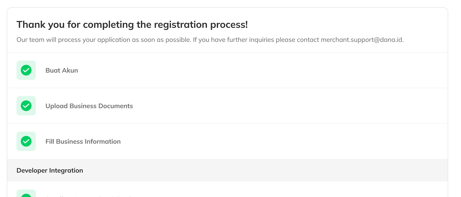 Final Steps